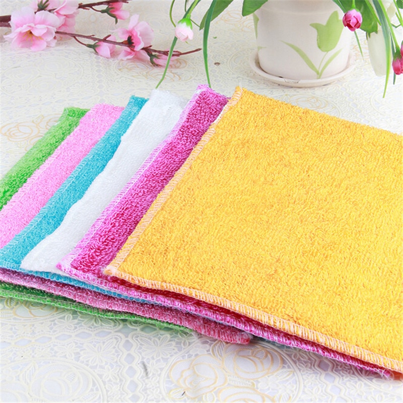 Bamboo Cloth Cleaning Rags (10pcs) - Image 3