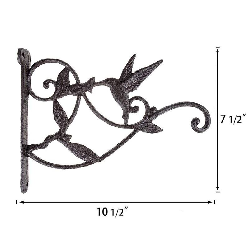 Decorative Plant Hanger Iron Bracket - Image 2
