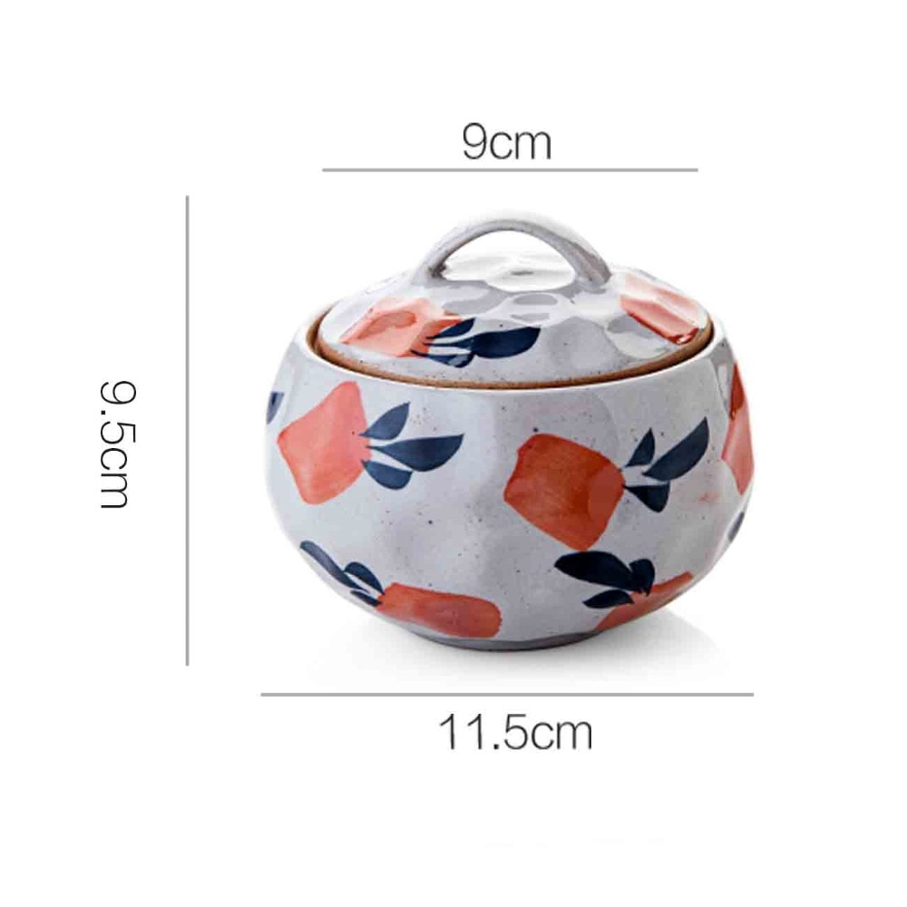 Ceramic Bowl with Lid Elegant Serving Bowl - Image 2