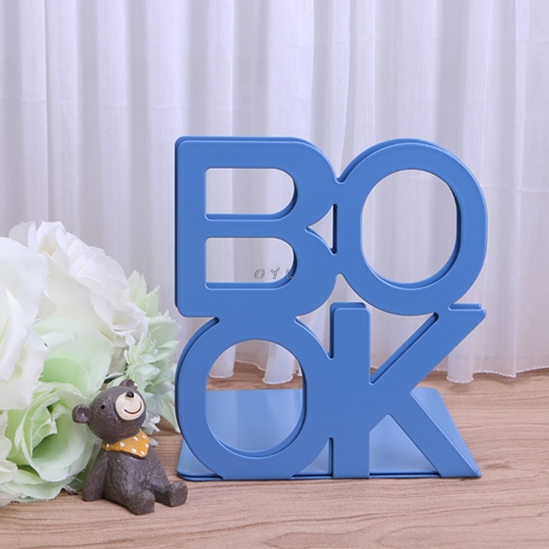 Bookends Metal Books Stand (2 pieces) - Image 5