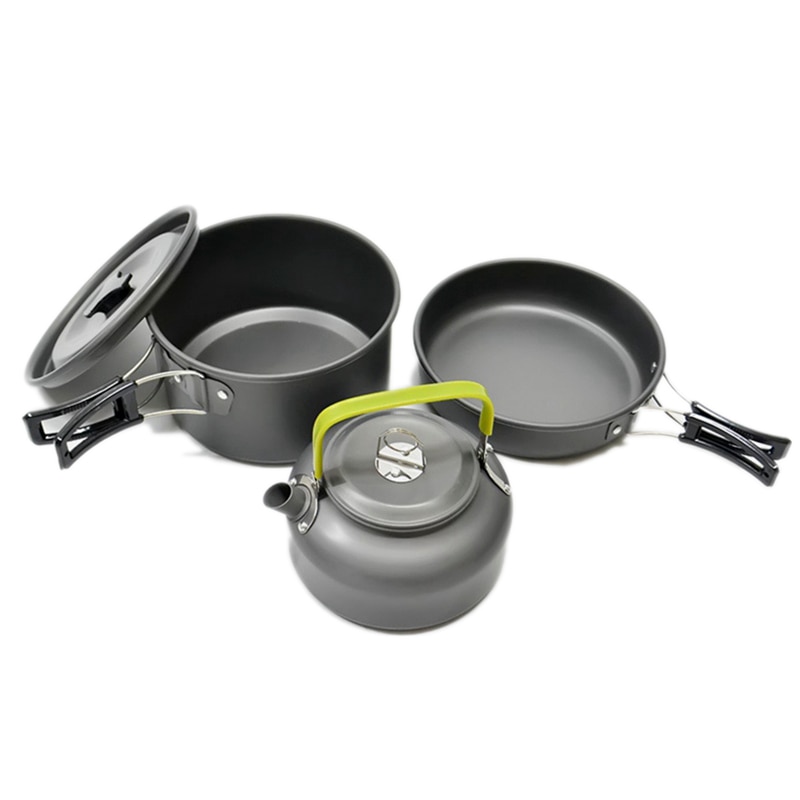 Aluminum Camping Cookware Set - Image 3