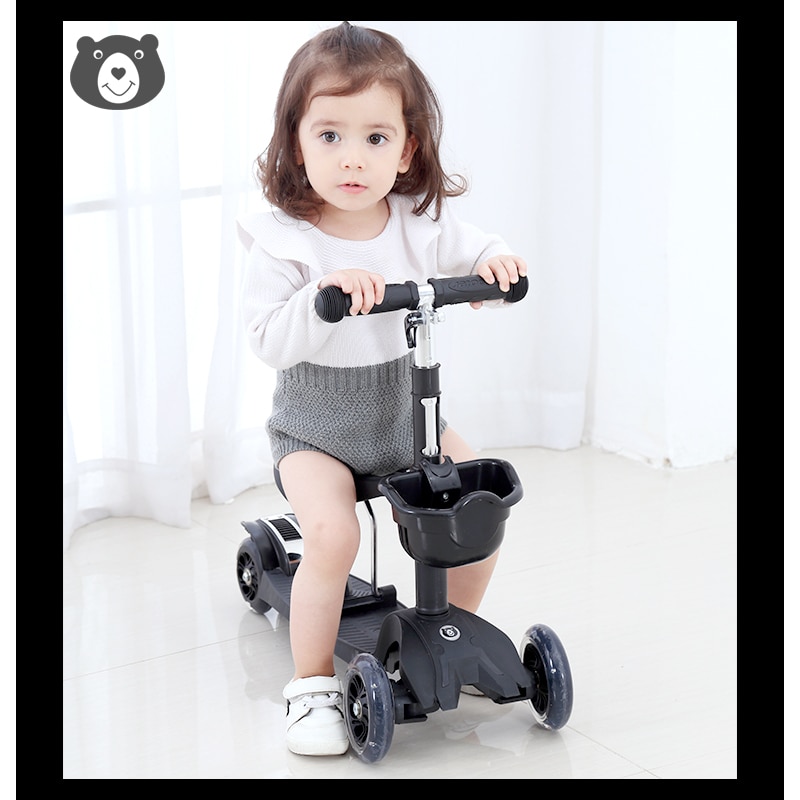 3 Wheel Scooter Removable Seat For Kids - Image 2