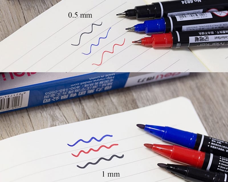 3pcs Permanent Marker Pen