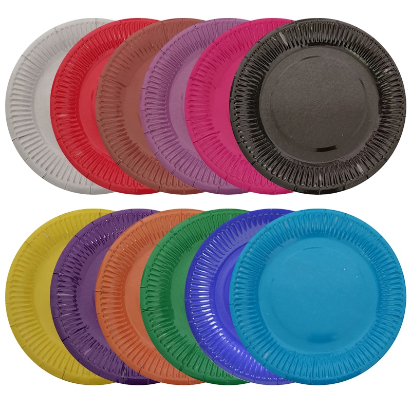 Cheap Party Supplies Paper Plates (Set of 10) - Image 6