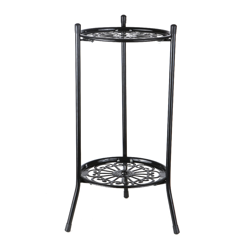 2 Pots Metal Floor Plant Stand - Image 4
