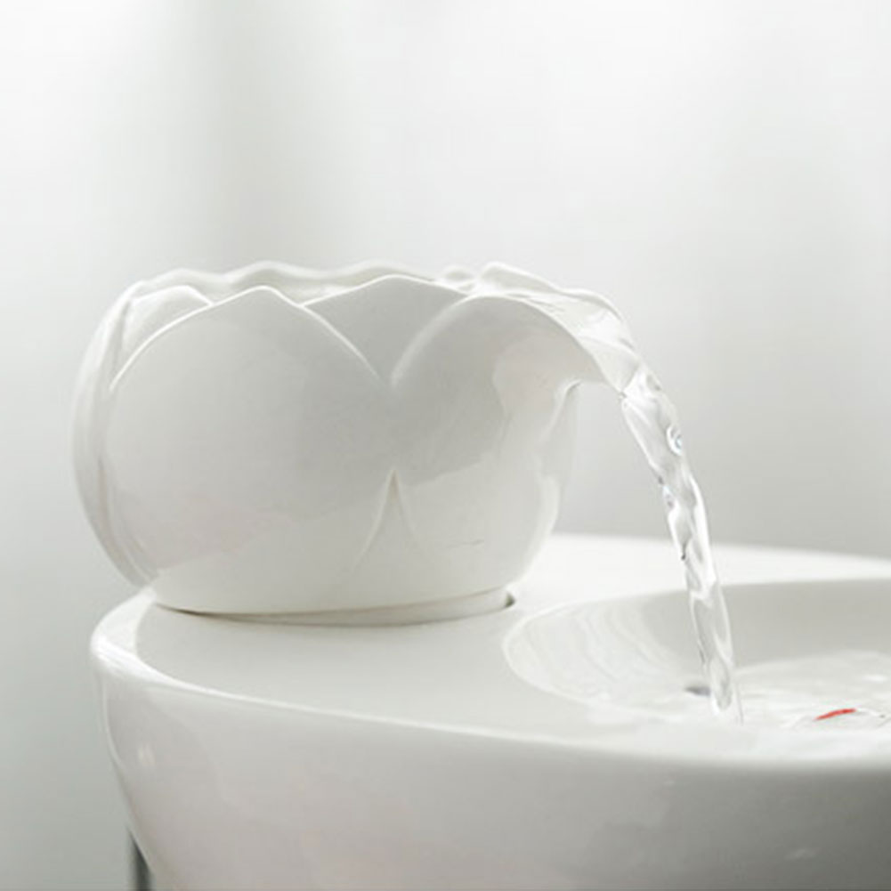Ceramic Cat Fountain Pet Water Dispenser - Image 3