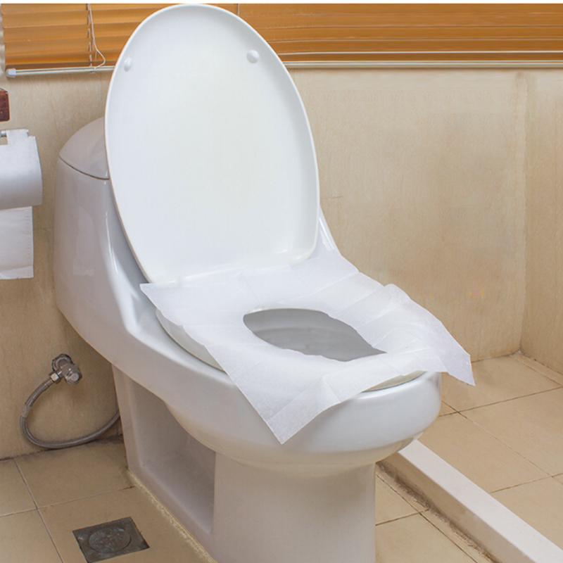 100pcs Flush-able Toilet Seat Covers - Image 3