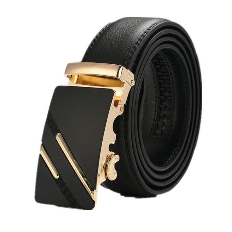 Leather Strap Buckle Waist Belt - Image 2