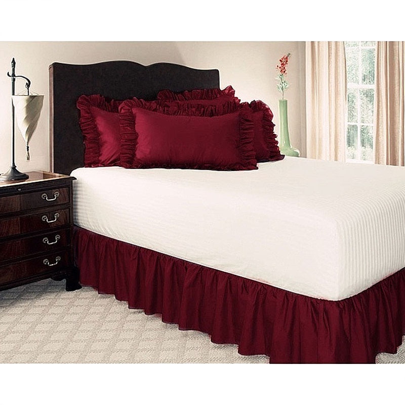 Bed Skirt Polyester Home Decor - Image 5