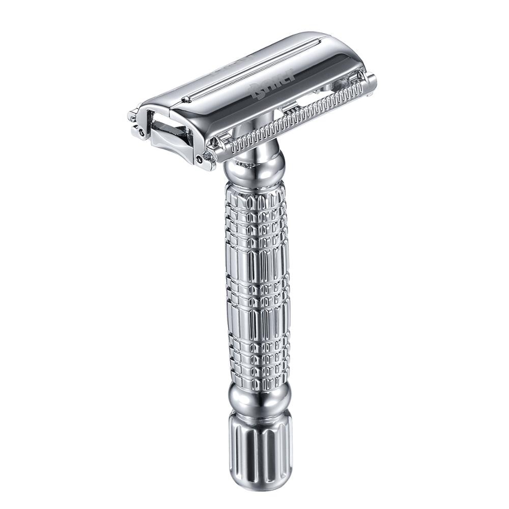 Double Edge Razor with Mirrored Case - Image 2