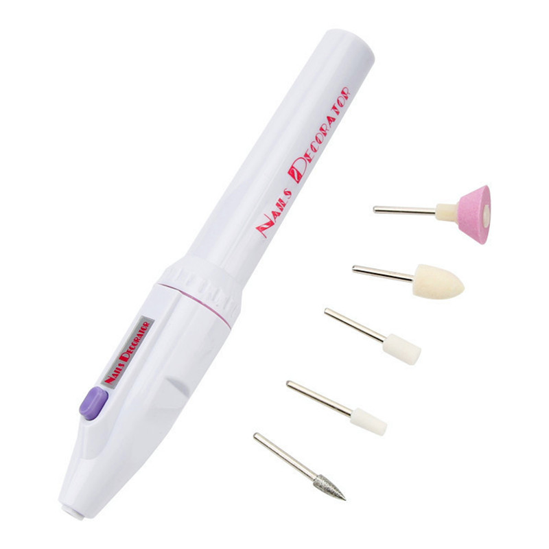 5-in-1 Electric Manicure Pen (5 Bits/ Set) - Image 3