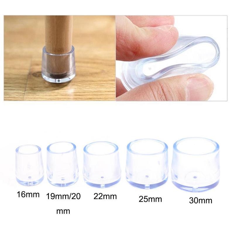 Chair Feet Covers Silicone Caps (8 pcs) - Image 2