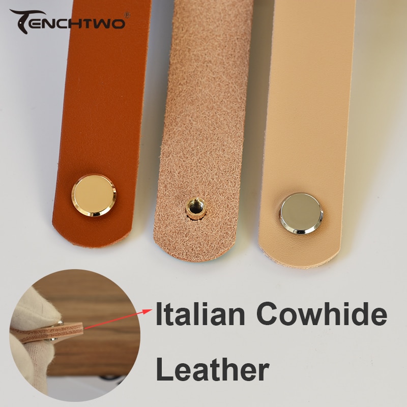 Leather Drawer Pulls Cabinet Handle - Image 3