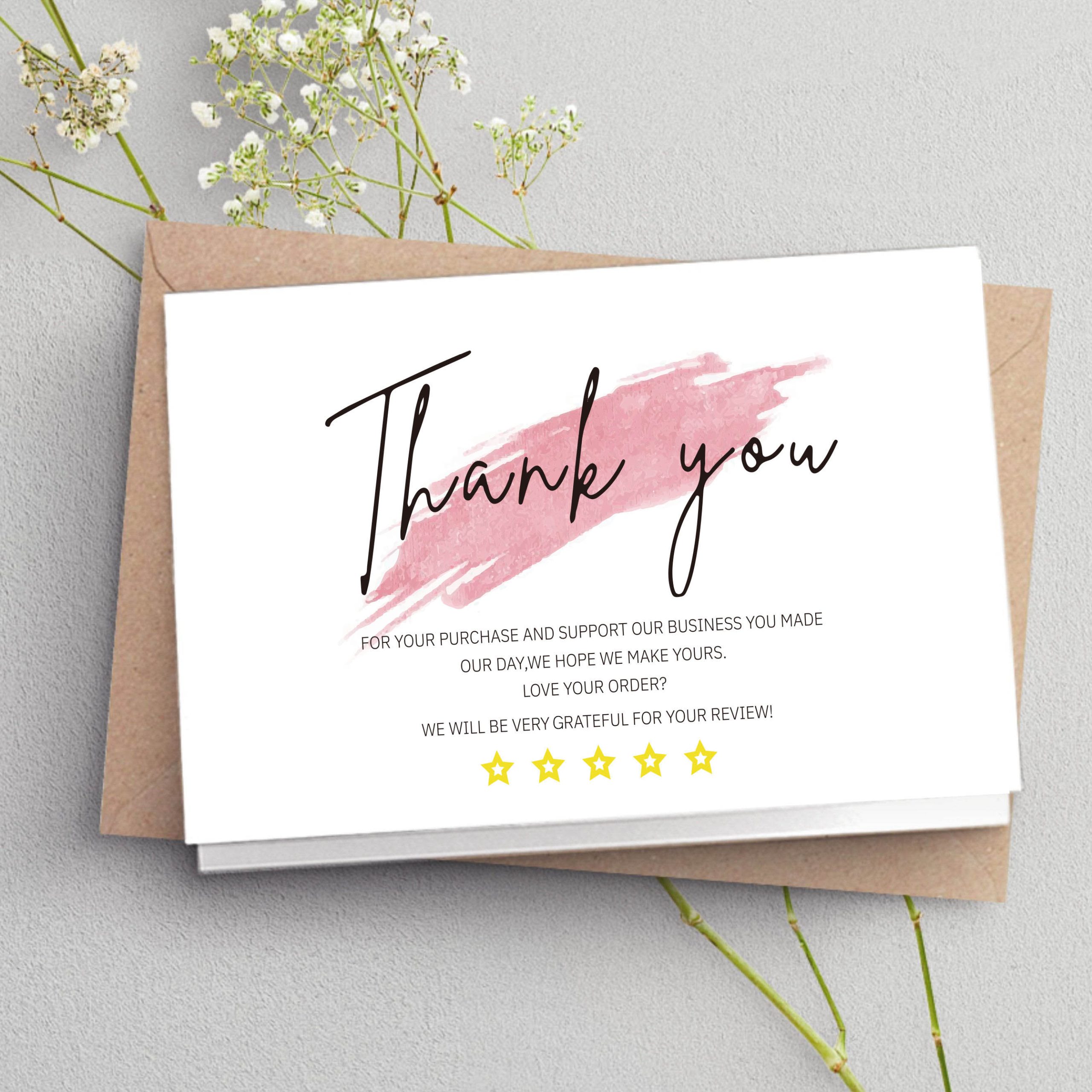 Business Thank You Cards (30 pcs) - Image 2