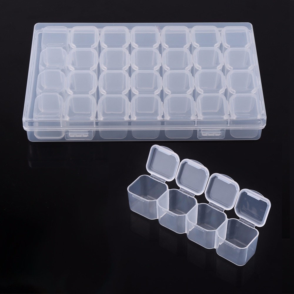 28 Slots Medicine Box Jewelry Organizer - Image 6