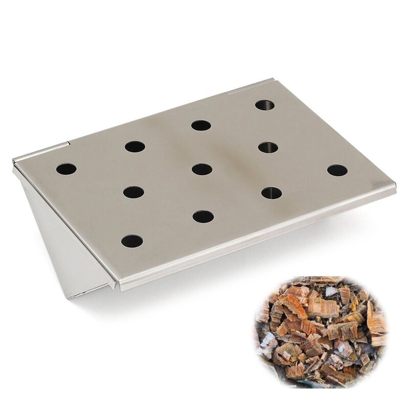 BBQ Smoker Box Heat-Resistant Chip Container - Image 4