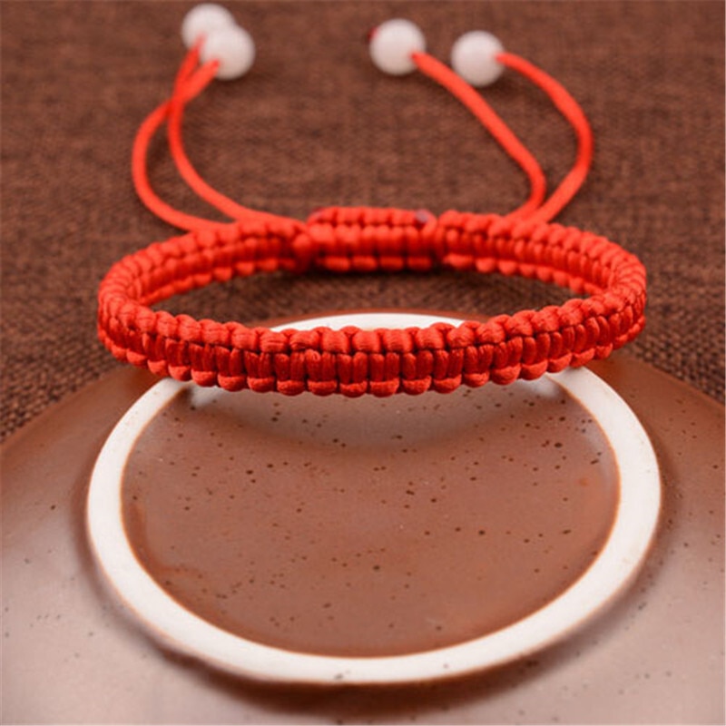 Adjustable Lucky Red Thread Bracelet - Image 4