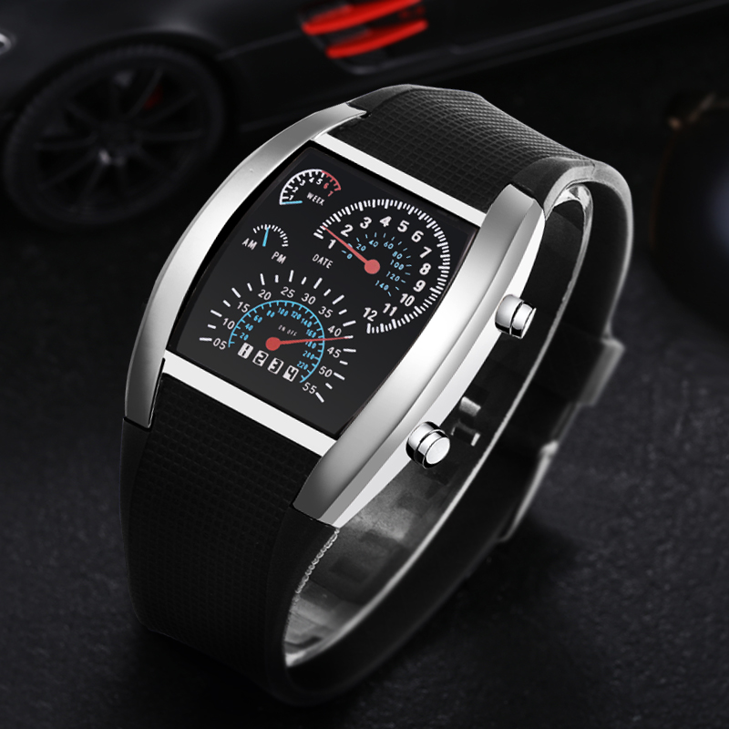 Digital Wrist Watch LED Band - Image 4
