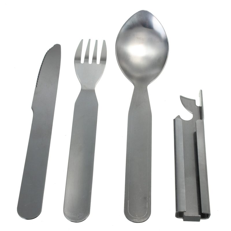 4pcs Silverware Sets Portable Utensils - Image 6