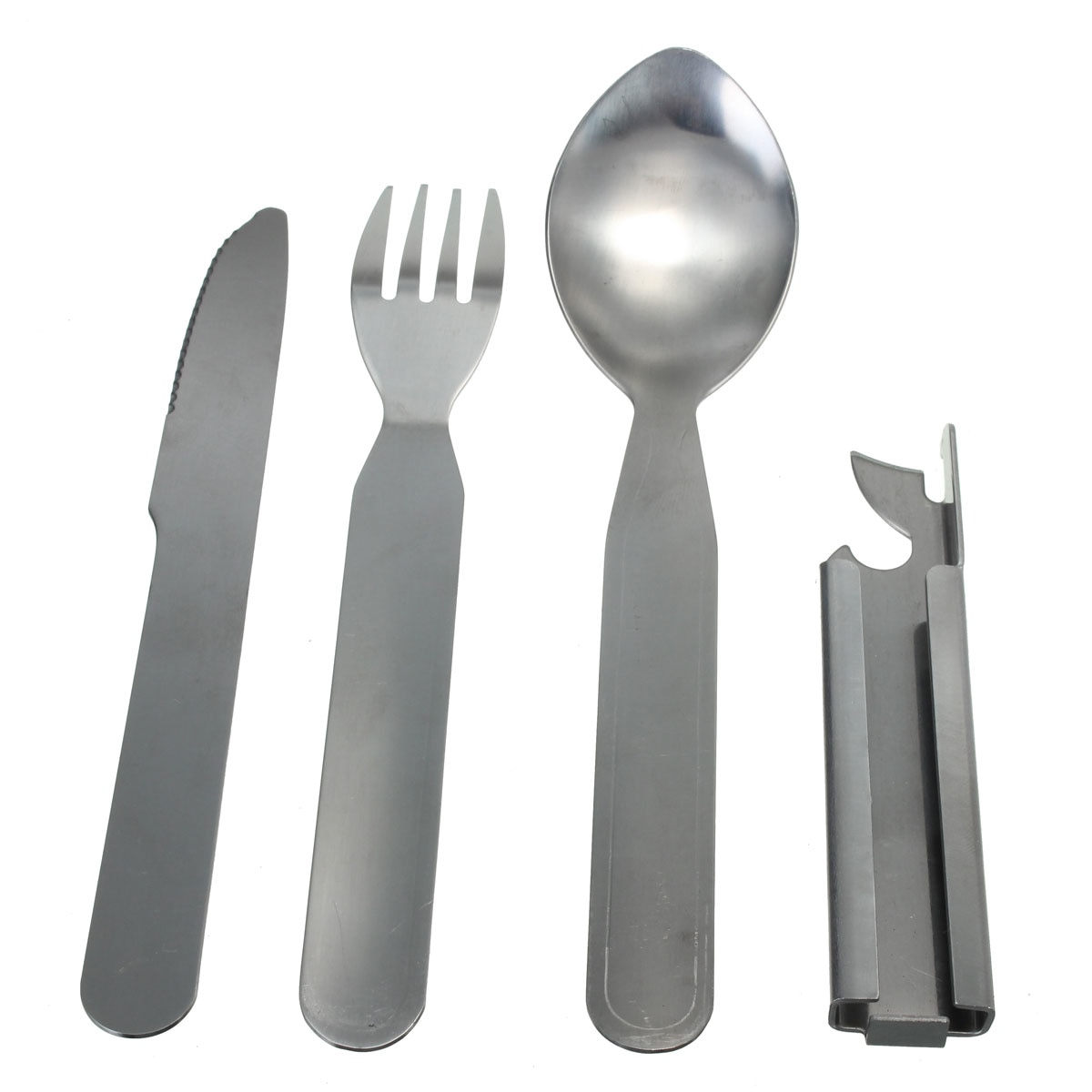 4pcs Silverware Sets Portable Utensils - Image 6