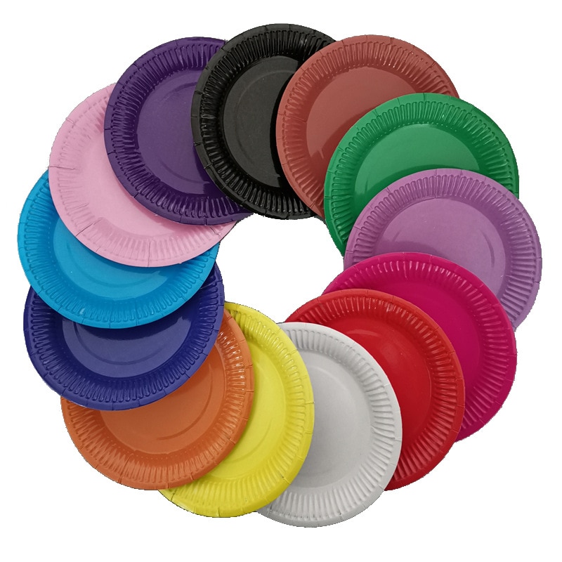Cheap Party Supplies Paper Plates (Set of 10) - Image 5