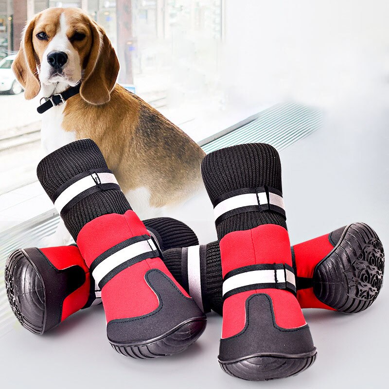 Dog Snowshoes Waterproof and Reflective - Image 4