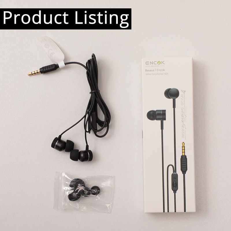 Bass Headphones Noise Reducing Earbuds