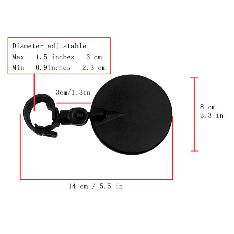 Bike Rearview Mirror?Handlebar Glass