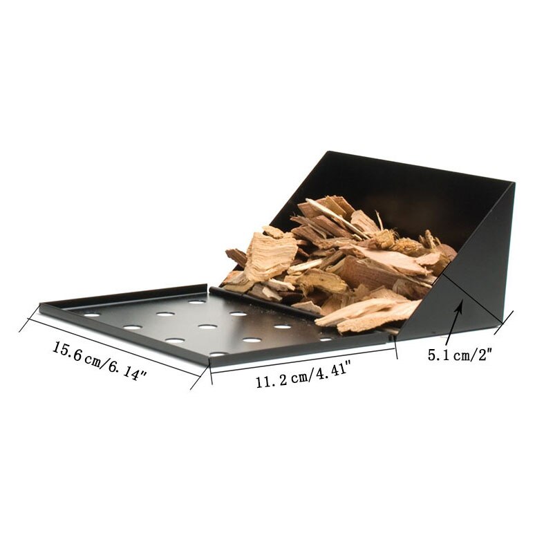 BBQ Smoker Box Heat-Resistant Chip Container - Image 6