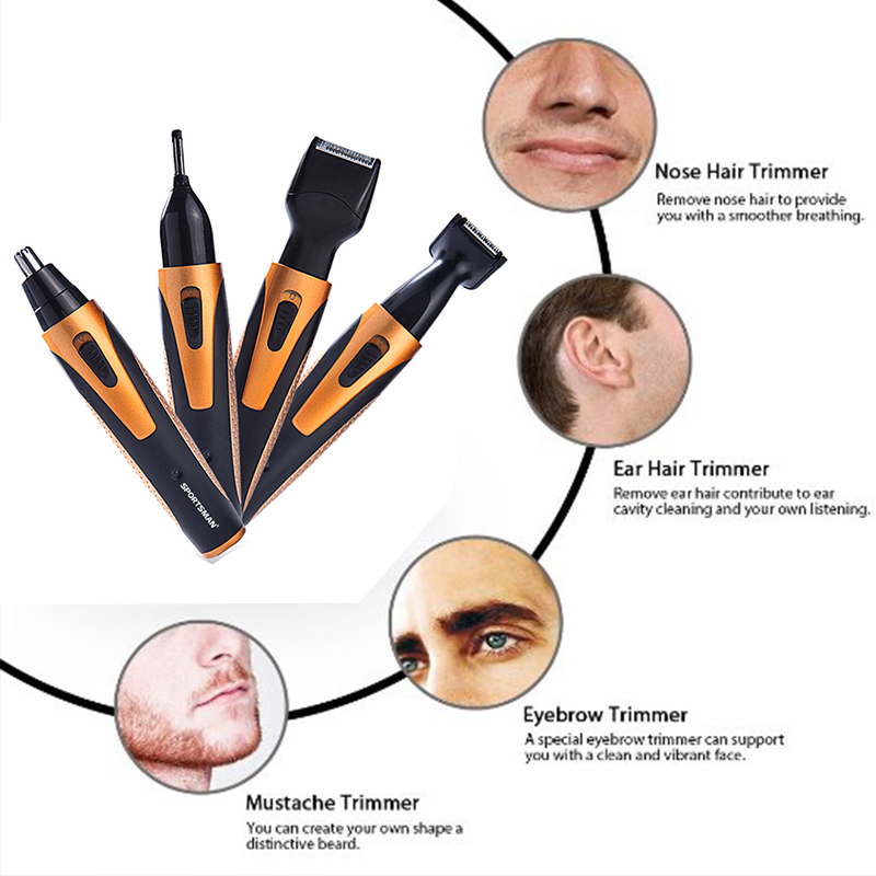4-In-1 Nose Hair Trimmer For Men - Image 5