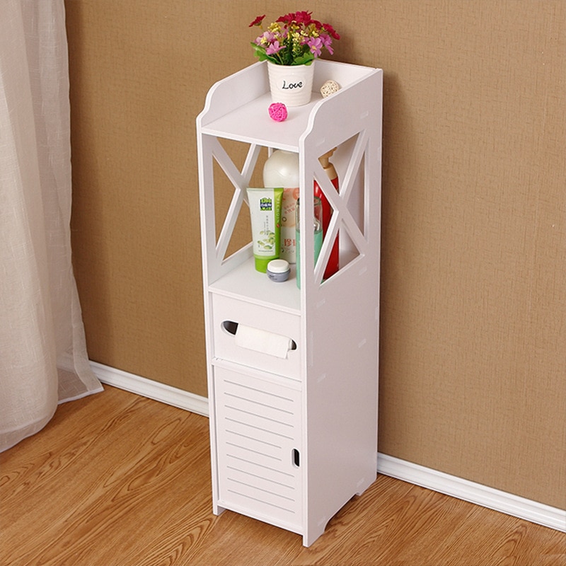 Corner Bathroom Cabinet Storage Organizer - Image 4