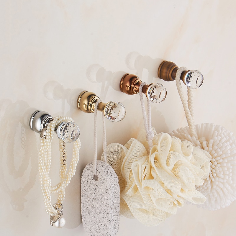 Decorative Wall Hooks Crystal Design (5 PCS) - Image 5