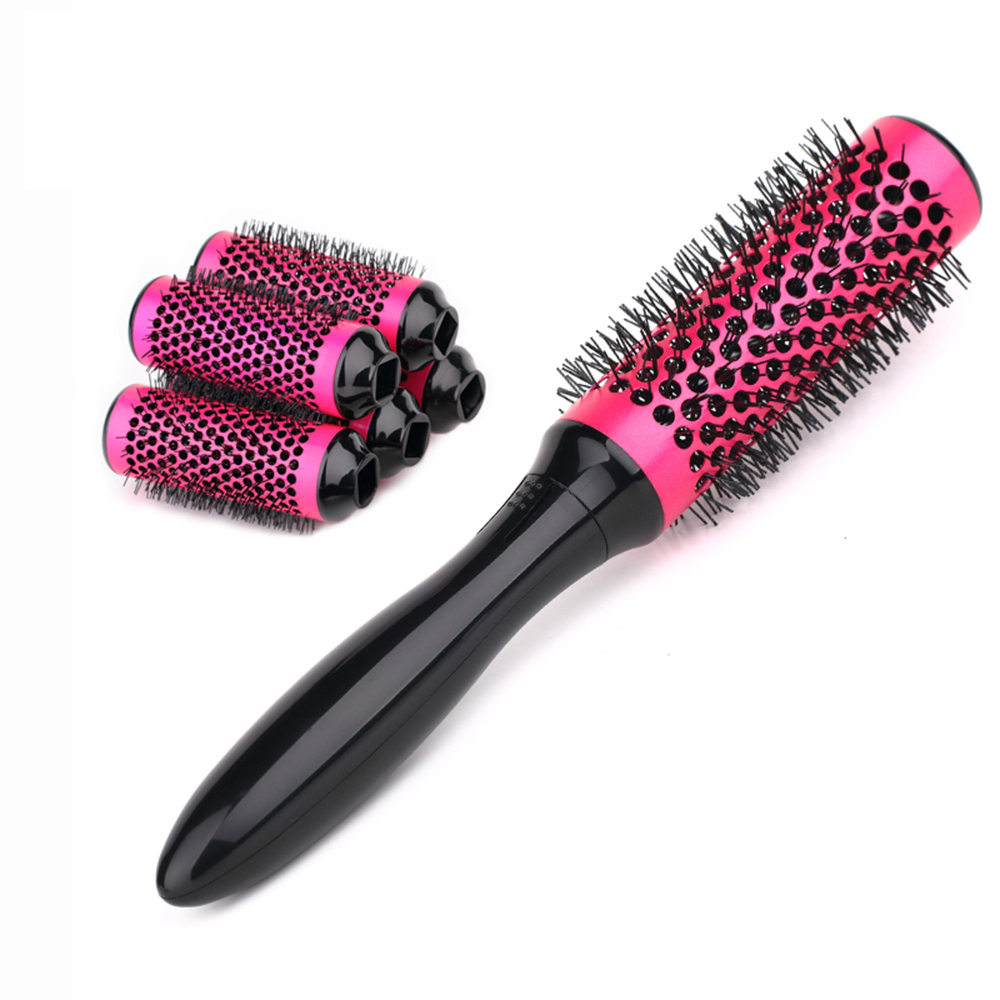 2-in-1 Round Hair Brush Rollers (Set of 6) - Image 5