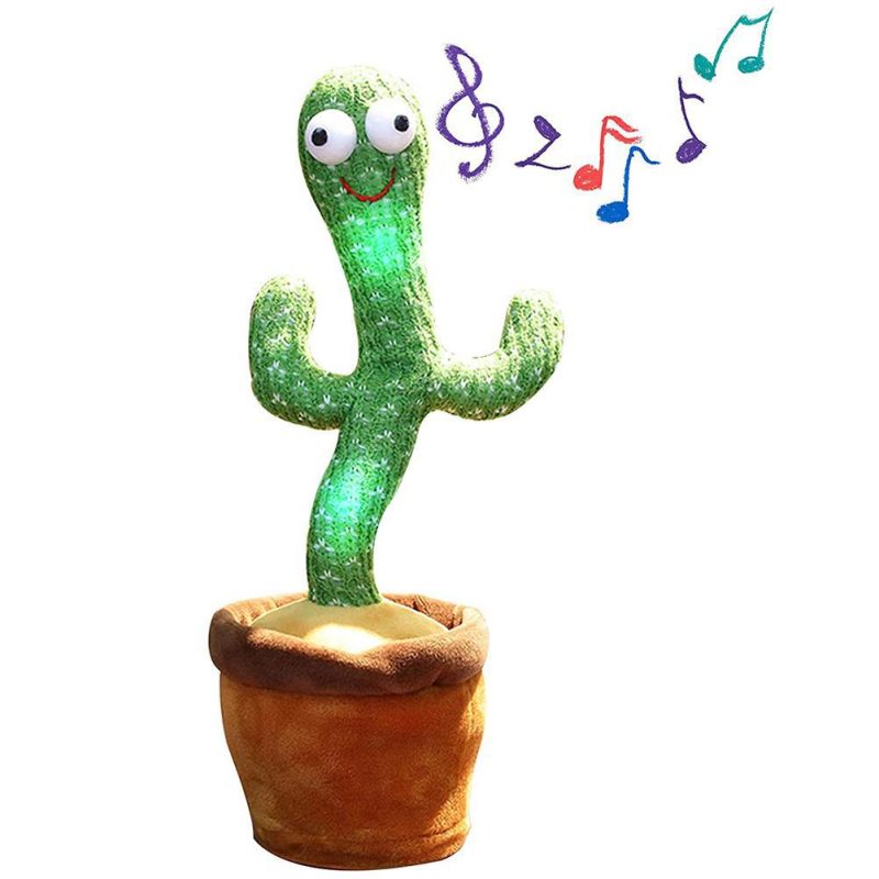 Battery Powered Plush Dancing Cactus Toy - Image 4