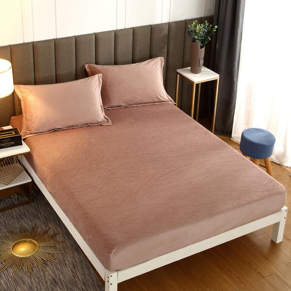 Bed Sheet Cover Flannel Fitted Sheet - Image 3