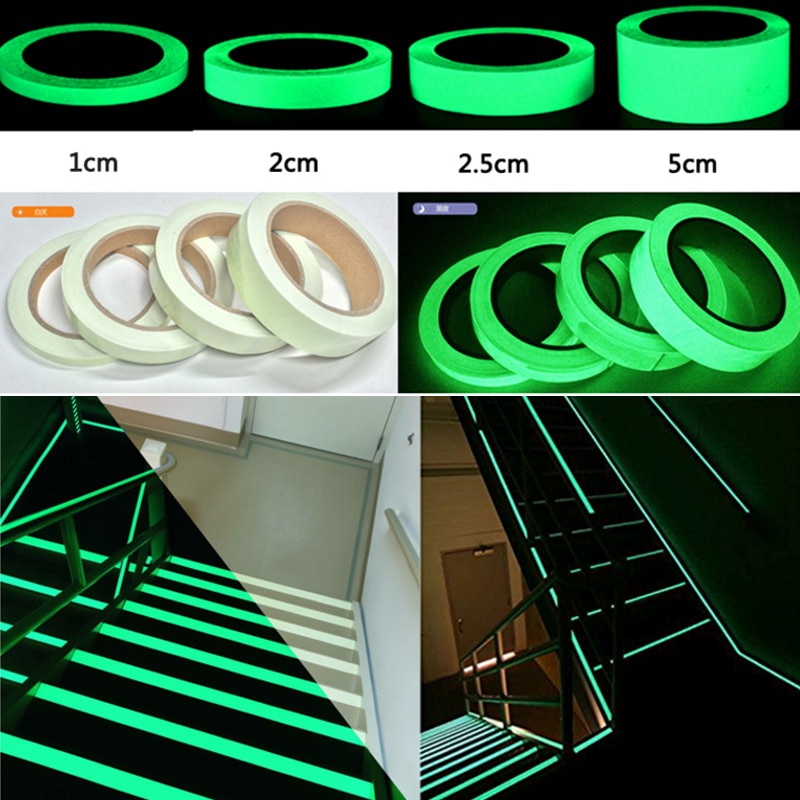 Fluorescent Tape Glow Emergency Sticker - Image 3