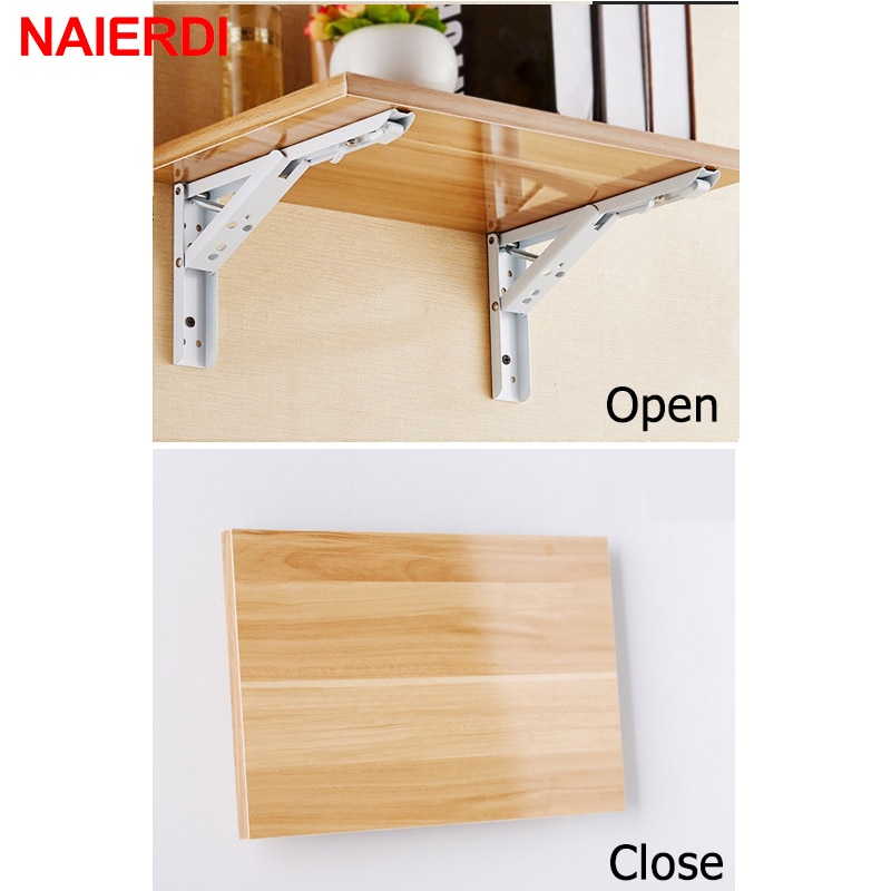 Folding Bracket Shelf Support (2Pcs) - Image 5