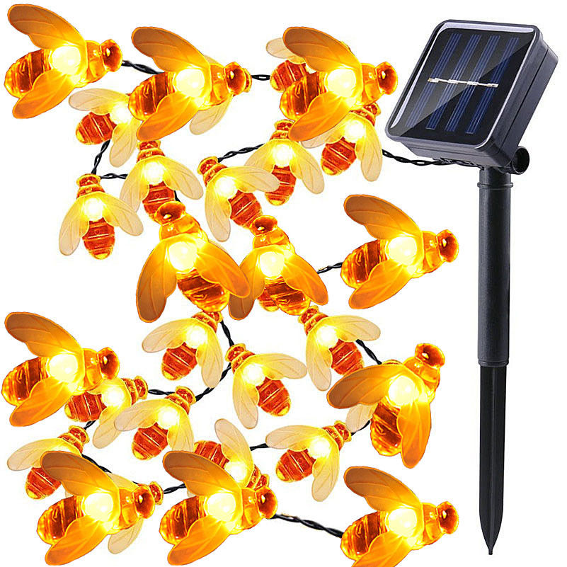 Bee Solar Lights Outdoor Decor - Image 6
