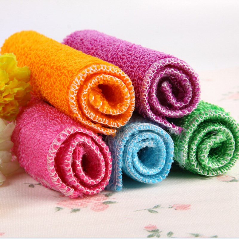 Bamboo Dish Cloth Cleaning Towel - Image 4