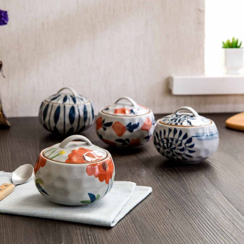 Ceramic Bowl with Lid Elegant Serving Bowl - Image 3