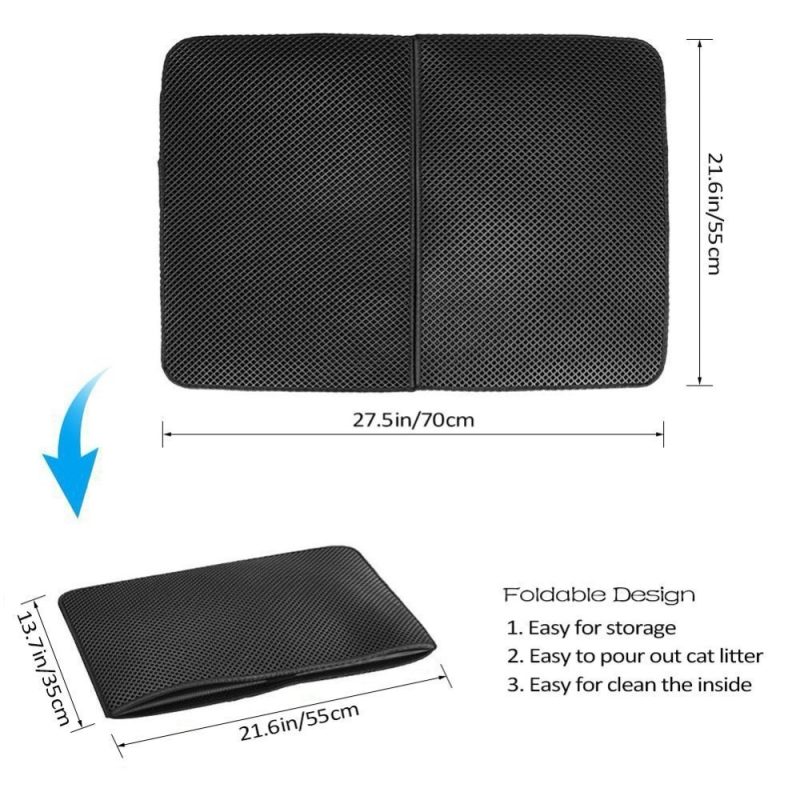 Cat Litter Mat Double-Layer Pad - Image 4