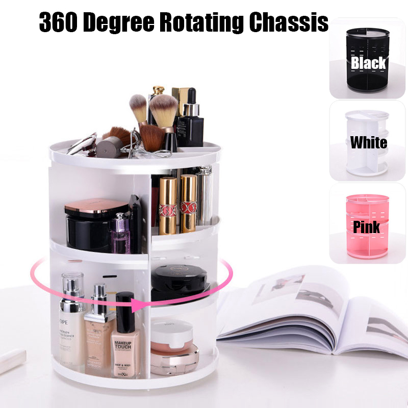360 Rotating Makeup Organizer - Image 2