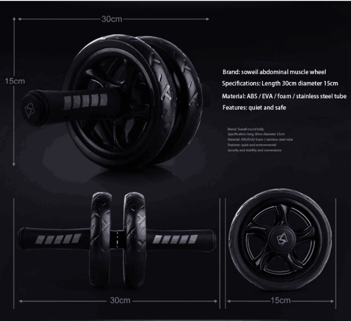 Ab Roller Exercise Wheel - Image 3