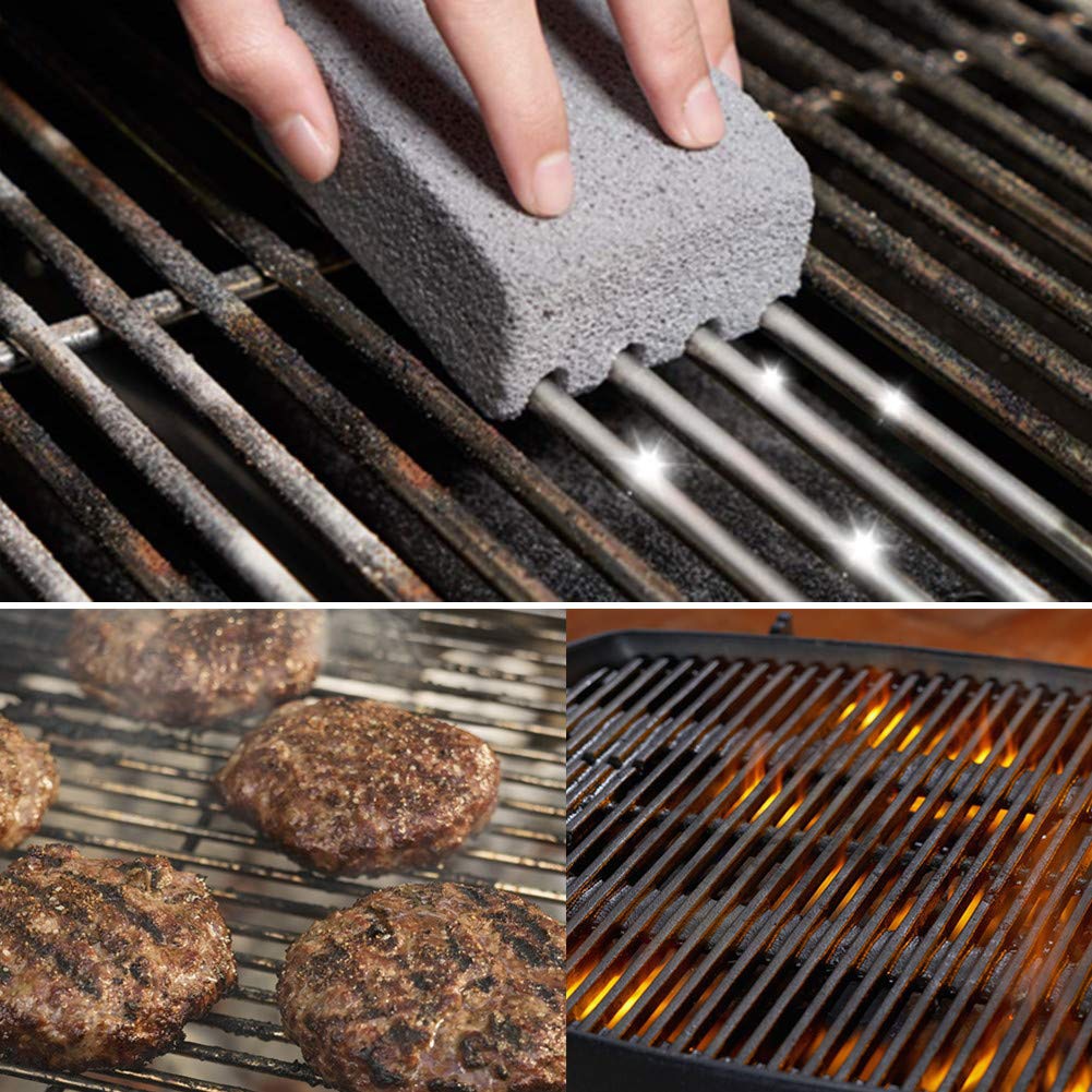 BBQ Grill Cleaner Scrubbing Stone (2 pcs) - Image 4