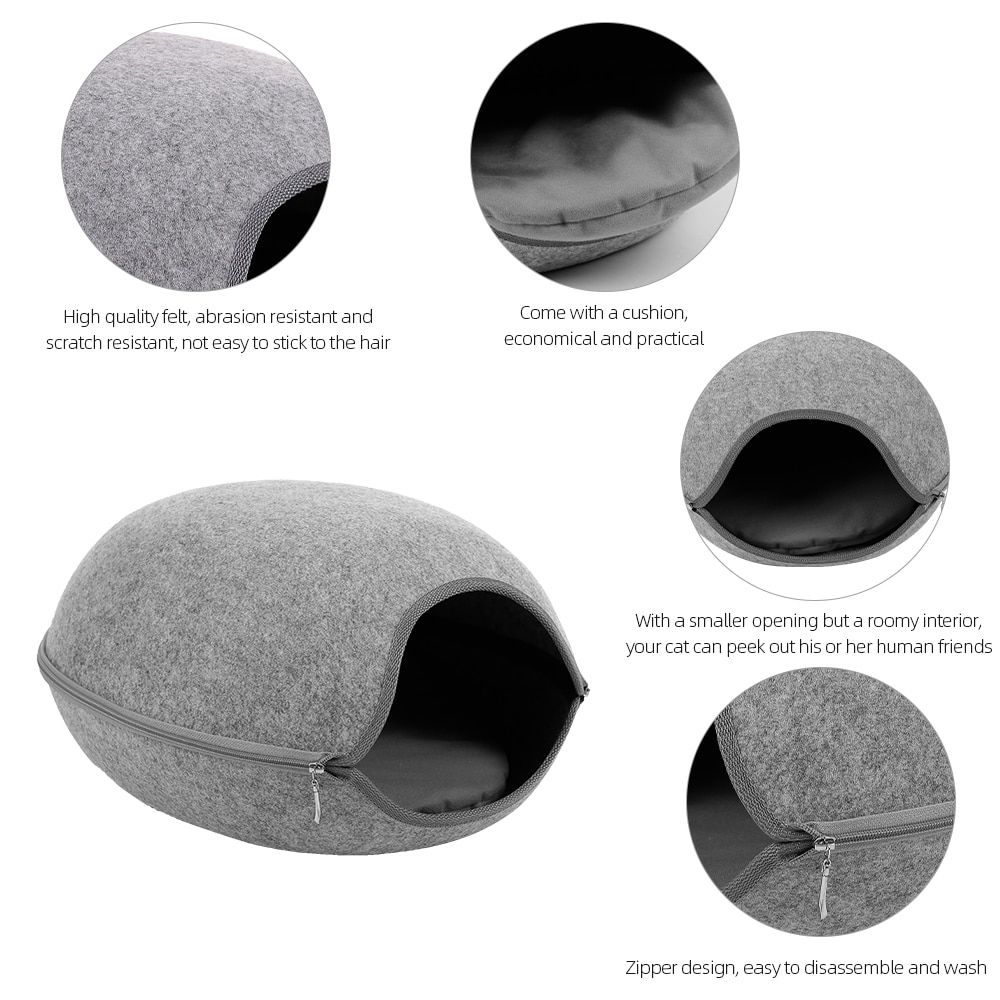 Cat Cave Bed Pet Accessory - Image 3