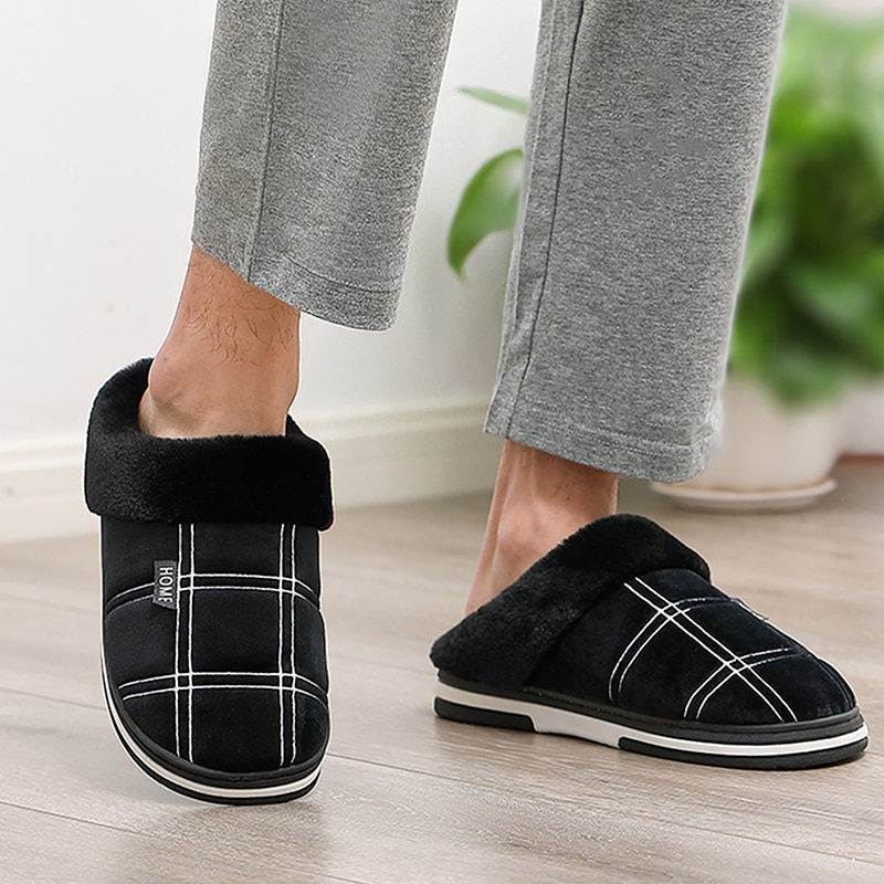 Mens Indoor Slippers with Soft Material - Image 5