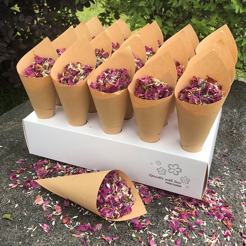 Confetti Cones 20PCS with Tray - Image 6
