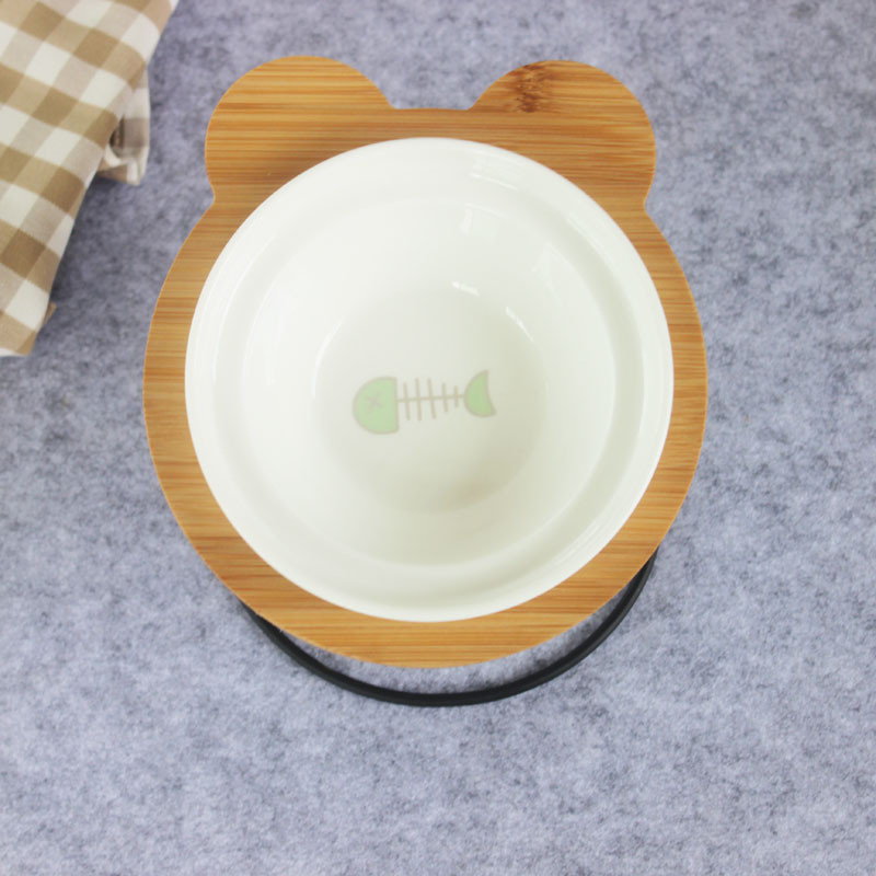 Ceramic Pet Bowl Feeder Stand - Image 4