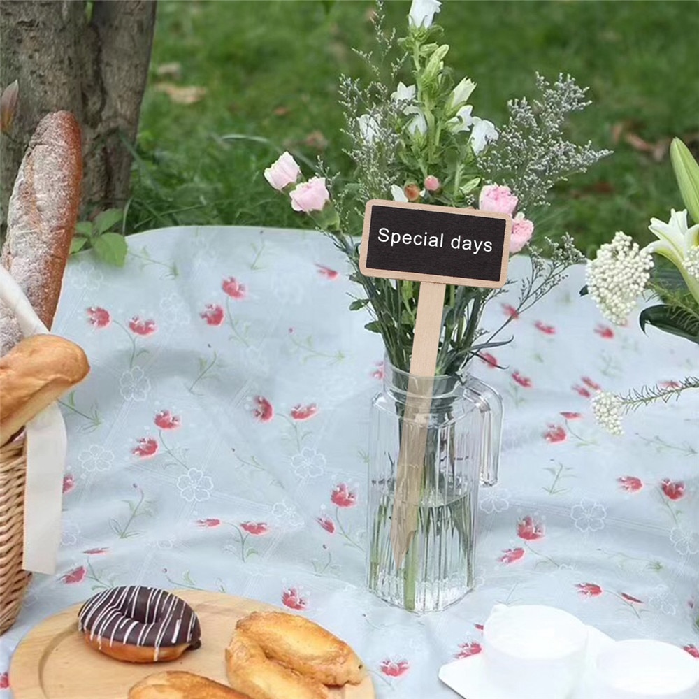 Garden Plant Markers Chalkboard Sign