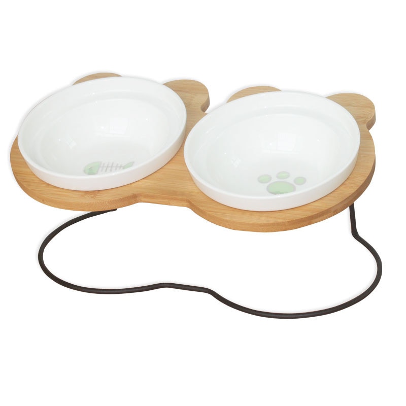 Ceramic Pet Bowl Feeder Stand - Image 5